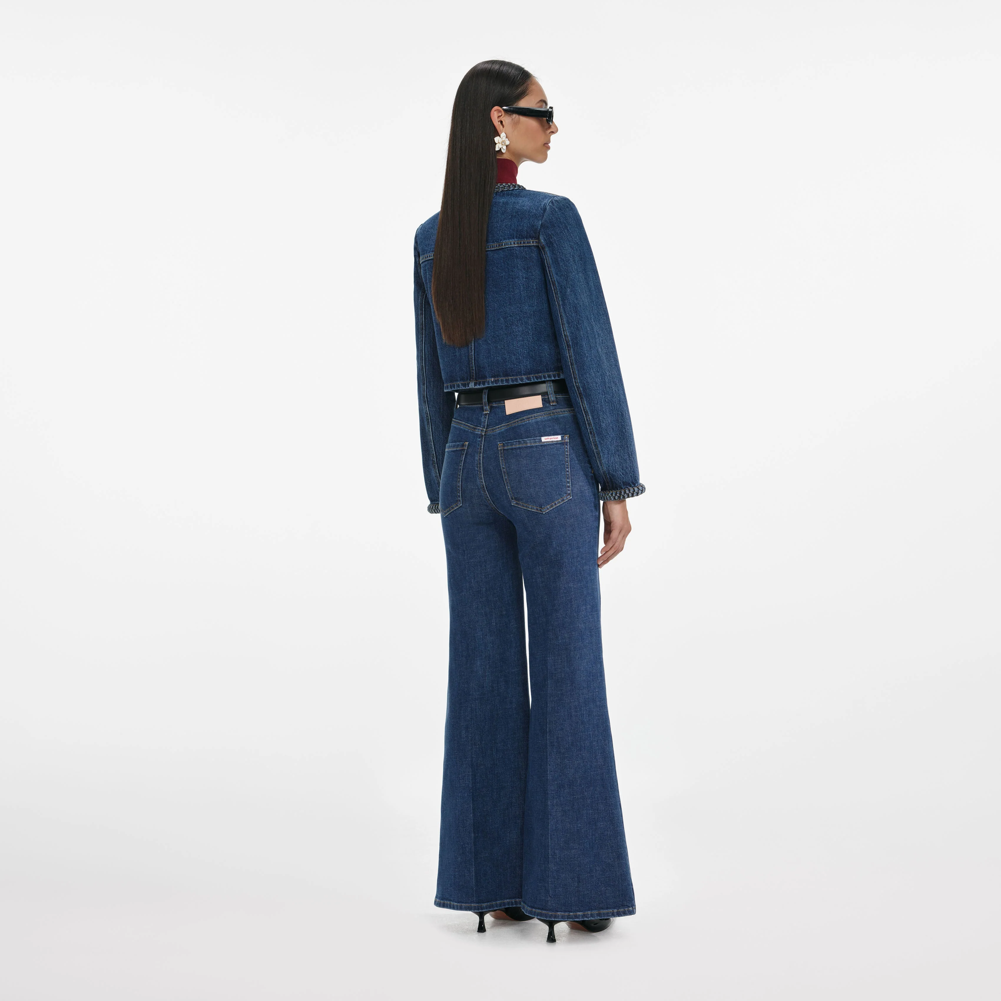 Denim Braided Jacket - Image 3