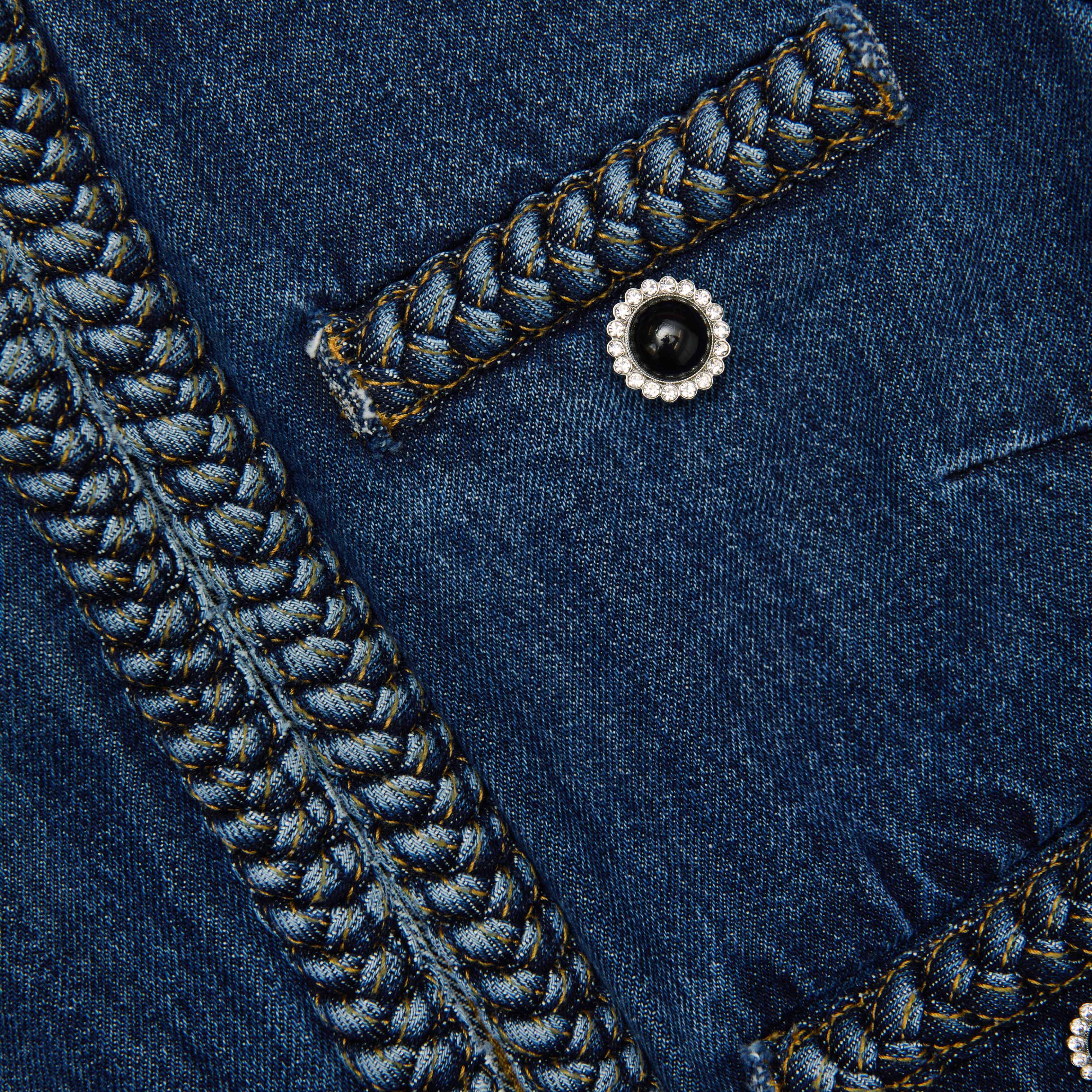 Denim Braided Jacket - Image 5